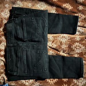 American eagle ripped skinny jeans size 6
